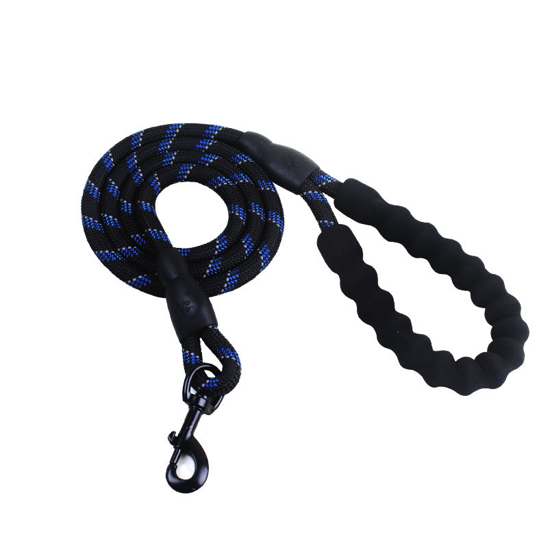 Reflective Nylon Dog Leash for Small, Medium, and Large Dogs - Ideal for Walking and Training
